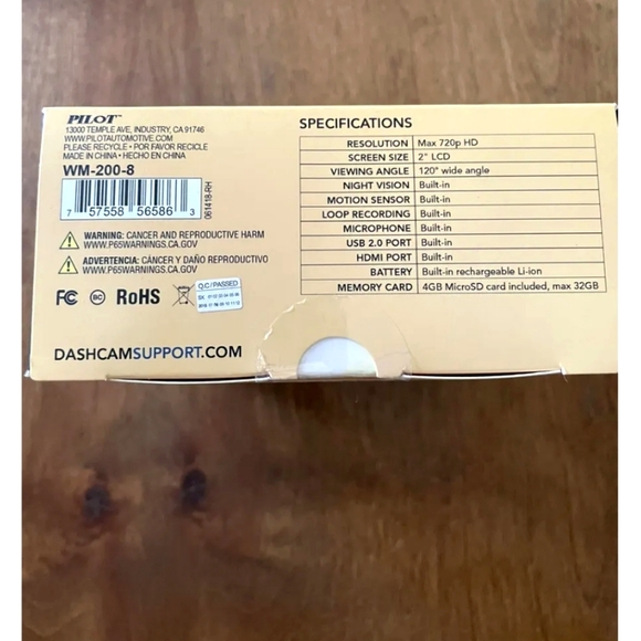 BNIB Your On Board Witness Dash Cam - Picture 5 of 5